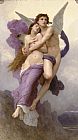 William Bouguereau Famous Paintings - The Abduction of Psyche